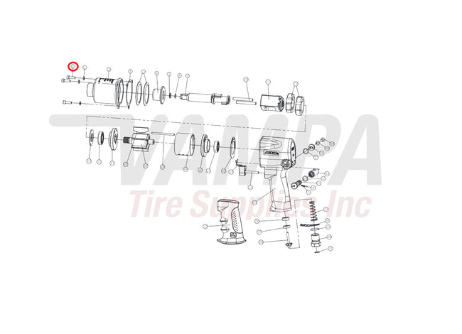 AirCat 1431-01 Replacement Casing Screw For ARC-1431-2