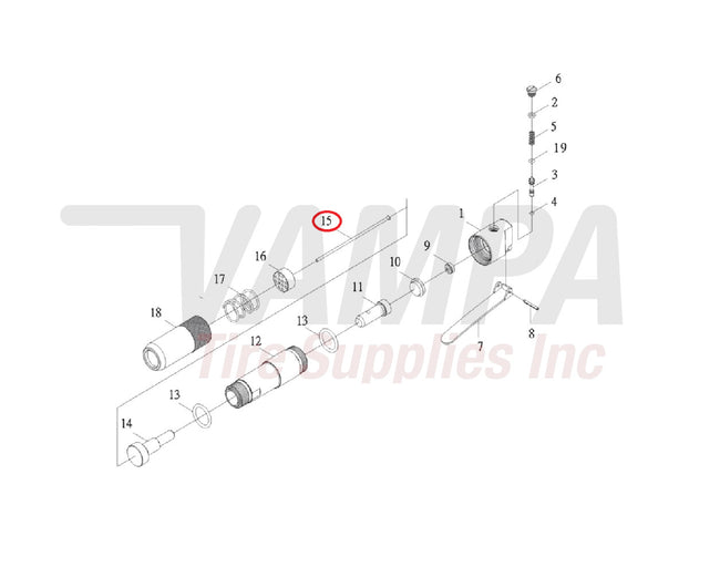 AirCat 288-16 Replacment Needle Set For ARC-6390 12 Pack