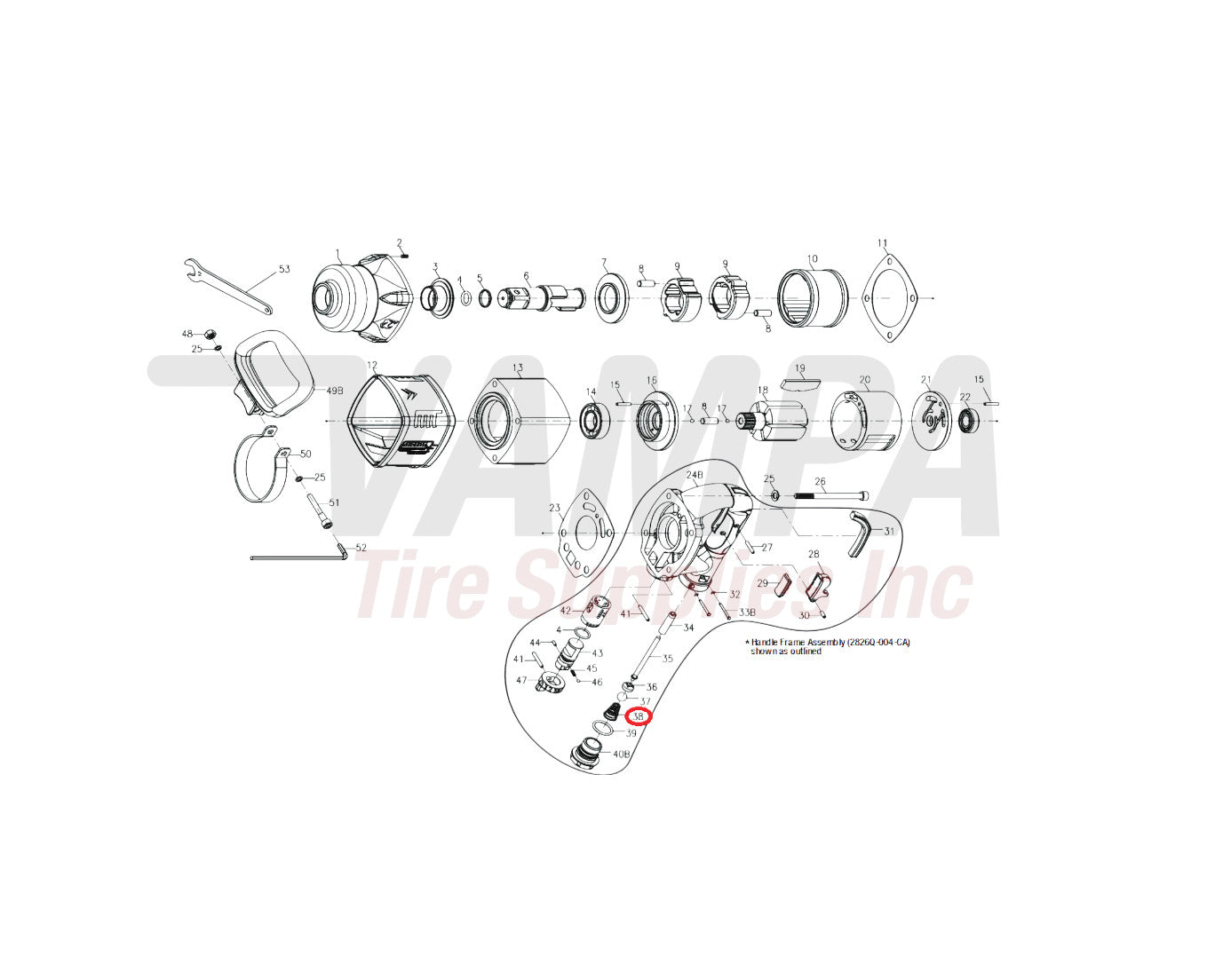 AirCat 315S-029 Replacement Inlet Spring For ARC-1993-VXL