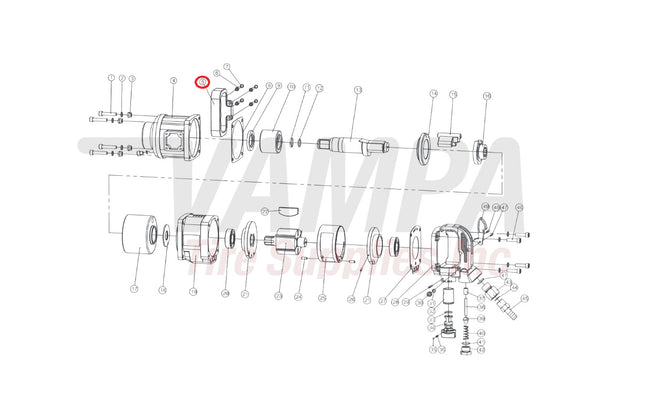 AirCat FS1992-05 Replacement D Type Handle For ARC-1992