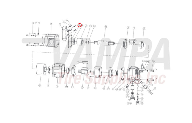 AirCat FS1992-08 Replacement Gasket For ARC-1992