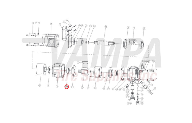 AirCat FS1992-20 Replacement Ball Bearing For ARC-1992