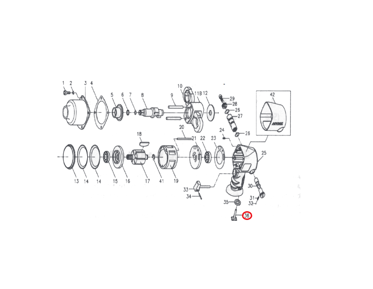 AirCat SC200-31 Replacement Valve For ARC-1460XL