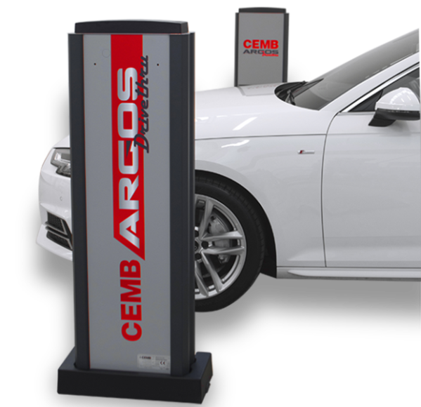 Cemb USA ARGOSDRIVETHRU Argos Touchless Imaging Wheel Alignment Check Station (Not Alignment System)