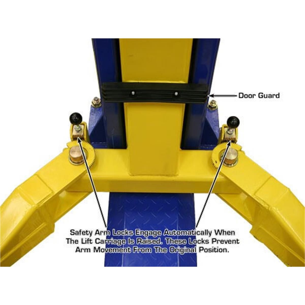 Atlas 9KBPX Baseplate 9,000 lb. Capacity 2-Post Lift