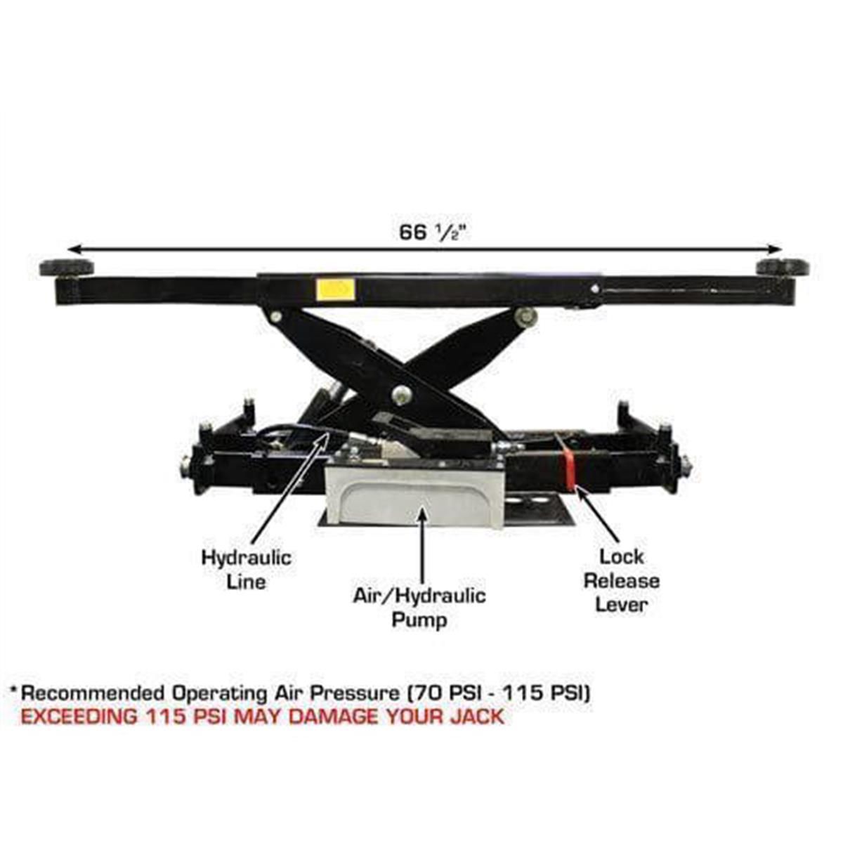 Atlas 414A 14,000 lb. 4 Post Alignment Lift + RJ8 Rolling Jacks Combo