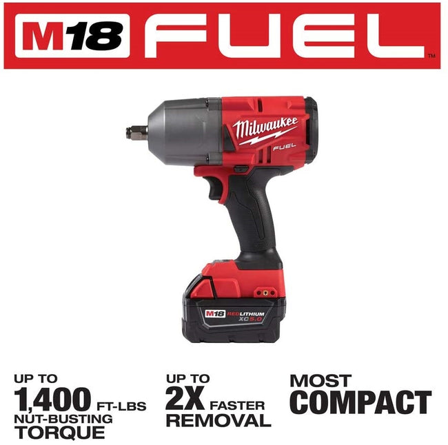 Milwaukee's 2767-20 1/2 in. Fuel M18 One-Key High Torque Impact (Bare Tool)